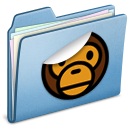 Blue Sticker MILO icon